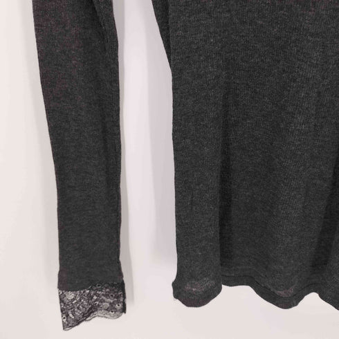 ディーゼル DIESEL 袖レース リブカットソー レディース import:XS