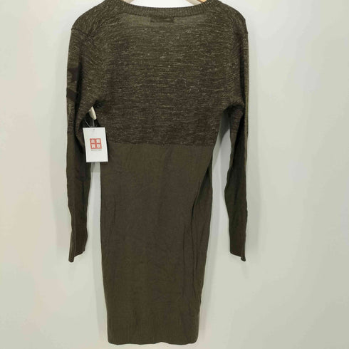 ディーゼル DIESEL Vネックニットワンピース レディース import:XS