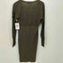 ディーゼル DIESEL Vネックニットワンピース レディース import:XS