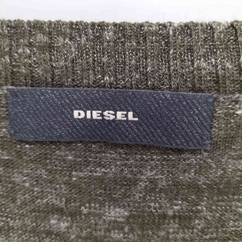 ディーゼル DIESEL Vネックニットワンピース レディース import:XS