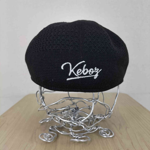 ケボズ KEboz ロゴ刺繍メッシュキャスケット メンズ