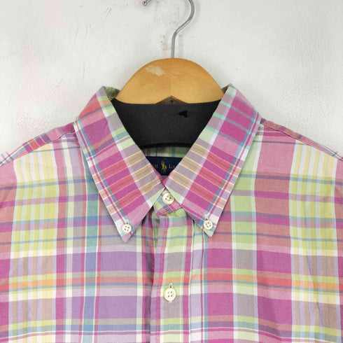 ラルフローレン RALPH LAUREN マドラスチェック メンズ JPN:XL