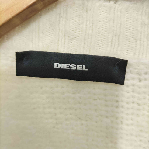 ディーゼル DIESEL 袖カラー切替 ウールニット メンズ import:XS