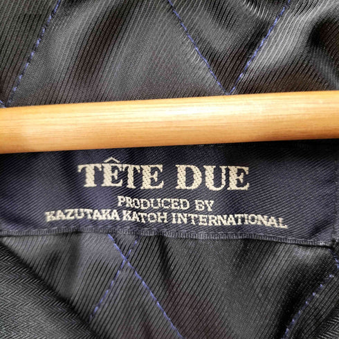 TETEDUE ライナー付きヘリンボーントレンチコート メンズ JPN:S