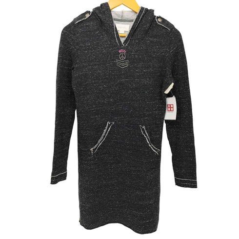 ディーゼル DIESEL フロントビジューロゴ ニットワンピース レディース import:XL