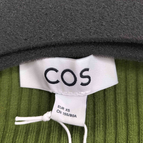 コス COS ウール混 リブカーディガン レディース XS