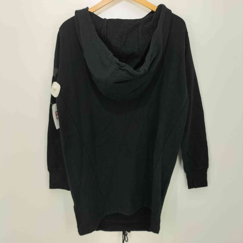 ディーゼル DIESEL females ラインストーン プルオーバーパーカーワンピース レディース import:XS