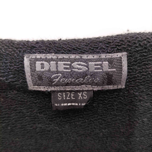 ディーゼル DIESEL females ラインストーン プルオーバーパーカーワンピース レディース import:XS