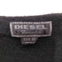 ディーゼル DIESEL females ラインストーン プルオーバーパーカーワンピース レディース import:XS