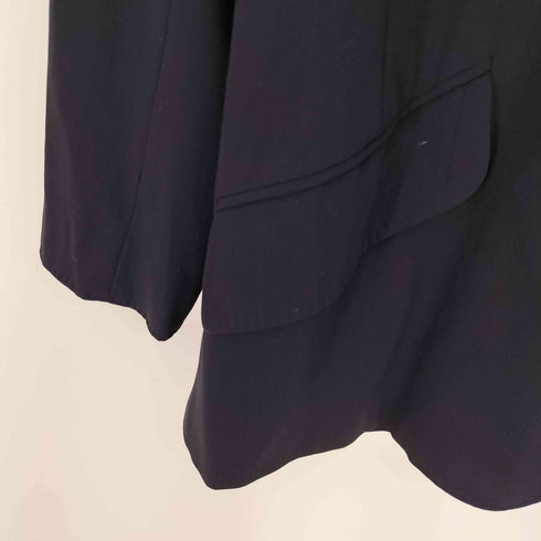 マックスマーラ MAX MARA 白タグ FLOWOOL ボタンレス テーラードジャケット レディース 38