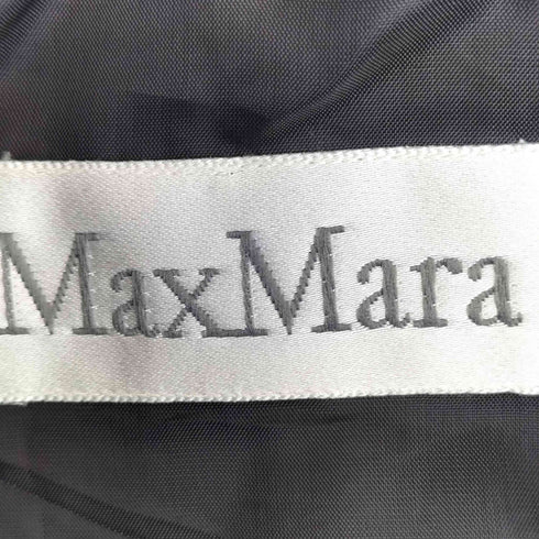 マックスマーラ MAX MARA 白タグ FLOWOOL ボタンレス テーラードジャケット レディース 38