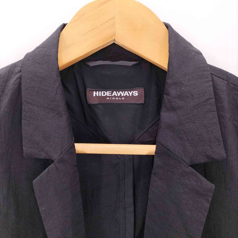 ハイダウェイニコル HIDEAWAYS NICOLE スーパーストレッチナイロンジャケット メンズ JPN:48