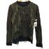 ディーゼル DIESEL Y2K グランジ ダメージ加工 迷彩 ニット メンズ import:XS