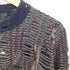 ディーゼル DIESEL Y2K グランジ ダメージ加工 迷彩 ニット メンズ import:XS