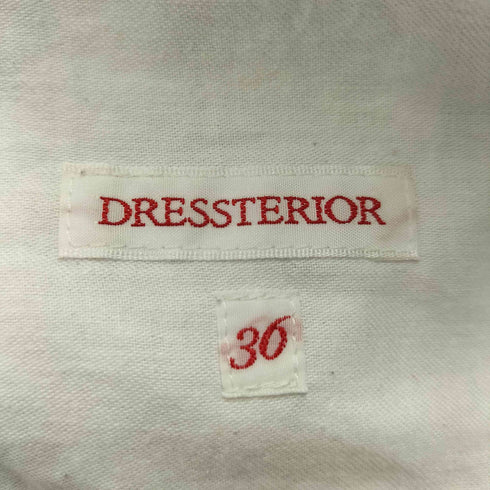 ドレステリア DRESSTERIOR ギンガムチェックイージーウエストテーパードパンツ レディース 36