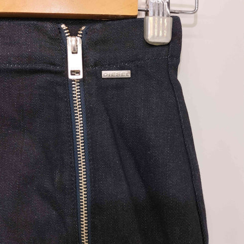 ディーゼル DIESEL フロントジップ デニムペンシルスカート レディース 25