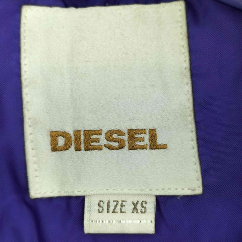 ディーゼル DIESEL フーデッドダウンジャケット レディース import:XS