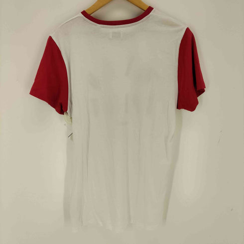 ディーゼル DIESEL wild spirit バイカラークルーネックTシャツ メンズ JPN:M
