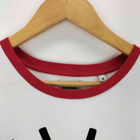 ディーゼル DIESEL wild spirit バイカラークルーネックTシャツ メンズ JPN:M