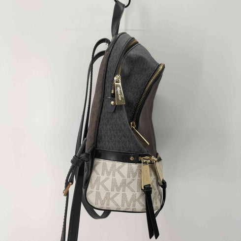 マイケルコース Michael Kors RHEA ZIP バックパック MKシグネチャー バイカラー レディース