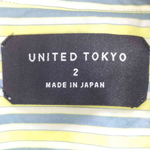 ユナイテッドトウキョウ UNITED TOKYO ストライプ2wayシャツ ビックシルエット メンズ JPN:2