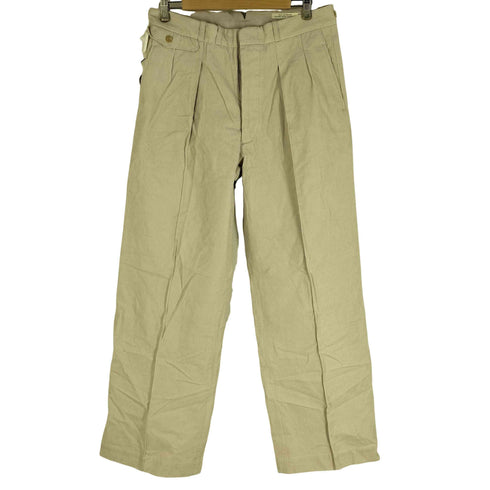 OLD JOE DOUBLE-PLEATED BUGS TROUSER メンズ 34