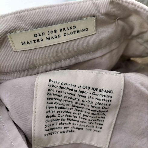 OLD JOE DOUBLE-PLEATED BUGS TROUSER メンズ 34