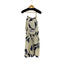 ダイアンフォンファステンバーグ DIANE VON FURSTENBERG シルク 総柄 ノースリーブオールインワン レディース 0