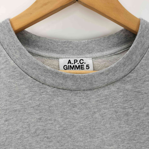 アーペーセー A.P.C. 両面プリントスウェット メンズ XS