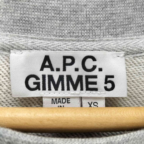 アーペーセー A.P.C. 両面プリントスウェット メンズ XS