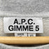アーペーセー A.P.C. 両面プリントスウェット メンズ XS