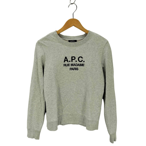 アーペーセー A.P.C. 刺繍ロゴ コットンスウェット メンズ S