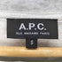 アーペーセー A.P.C. 刺繍ロゴ コットンスウェット メンズ S