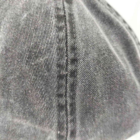 ザラ ZARA ダメージ加工ウォッシュドデニムキャップ ピグメント メンズ JPN:M