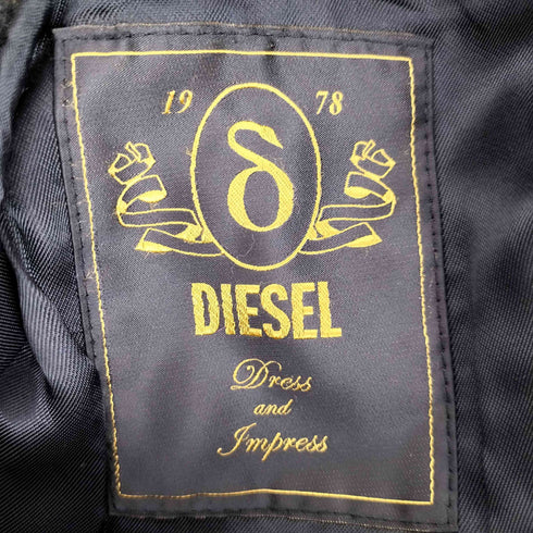 ディーゼル DIESEL レオパードフーデッドダフルコート レディース