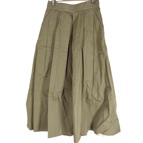 スピックアンドスパン Spick and Span 18SS FLY SKIRT2 プリーツフレアスカート レディース JPN:38