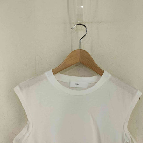 トーガプルラ TOGA PULLA ショルダーカッティングデザインTシャツ レディース JPN:38
