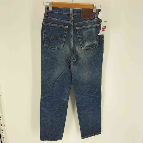エドウィン EDWIN 80S USA製 革パッチ 5ポケット ジップフライ テーパード デニム パンツ メンズ 28×32