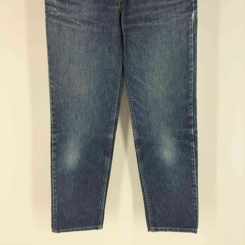 エドウィン EDWIN 80S USA製 革パッチ 5ポケット ジップフライ テーパード デニム パンツ メンズ 28×32