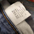 エドウィン EDWIN 80S USA製 革パッチ 5ポケット ジップフライ テーパード デニム パンツ メンズ 28×32