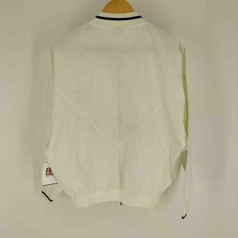 デサント descente 90S NCAA ステッチ デザイン ジップアップ コットン ブルゾン ジャケット メンズ import:L