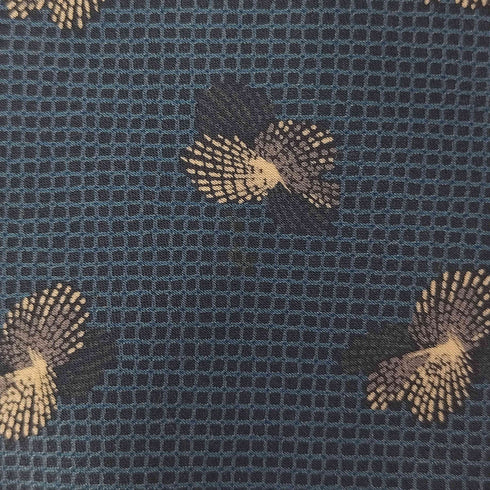 イヴサンローラン Yves Saint Laurent 総柄 シルク ネクタイ メンズ