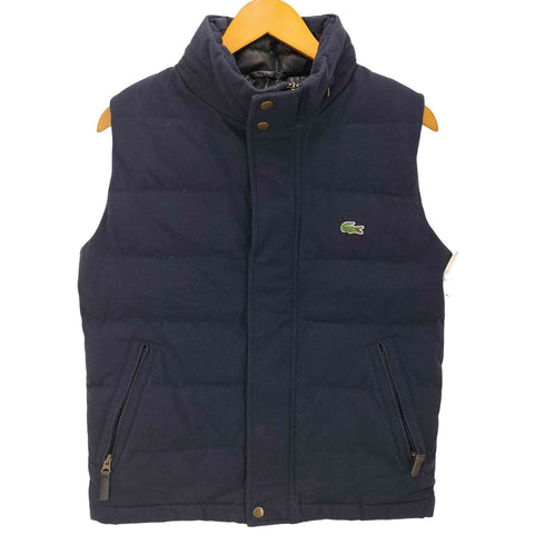 ラコステ LACOSTE コットンピケ ダウンベスト メンズ 48/3