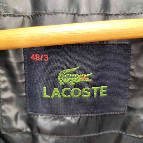 ラコステ LACOSTE コットンピケ ダウンベスト メンズ 48/3