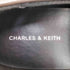 チャールズキース CHARLES & KEITH 24SS メタリックバックル ストラップローファー レディース 38