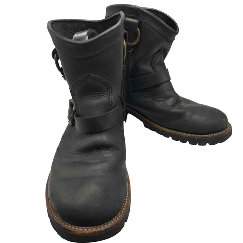 ジャックローズ JACKROSE レザー ミッド エンジニアブーツ メンズ M