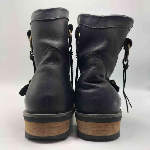 ジャックローズ JACKROSE レザー ミッド エンジニアブーツ メンズ M