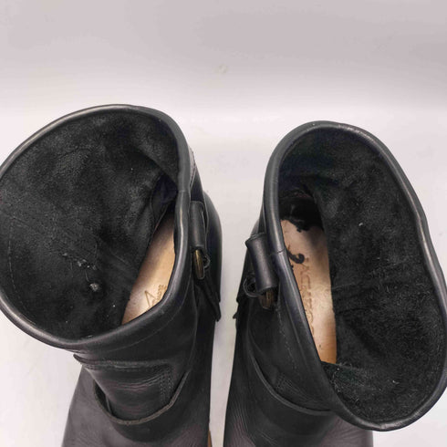 ジャックローズ JACKROSE レザー ミッド エンジニアブーツ メンズ M