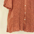 プランテーション Plantation 19SS プリーツ フラワー刺繍 切替 レギュラーカラー ロング シャツ レディース JPN:2