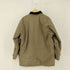 バラクータ BARACUTA 裏地チェック 襟切替スエード ハーフコート メンズ import:L